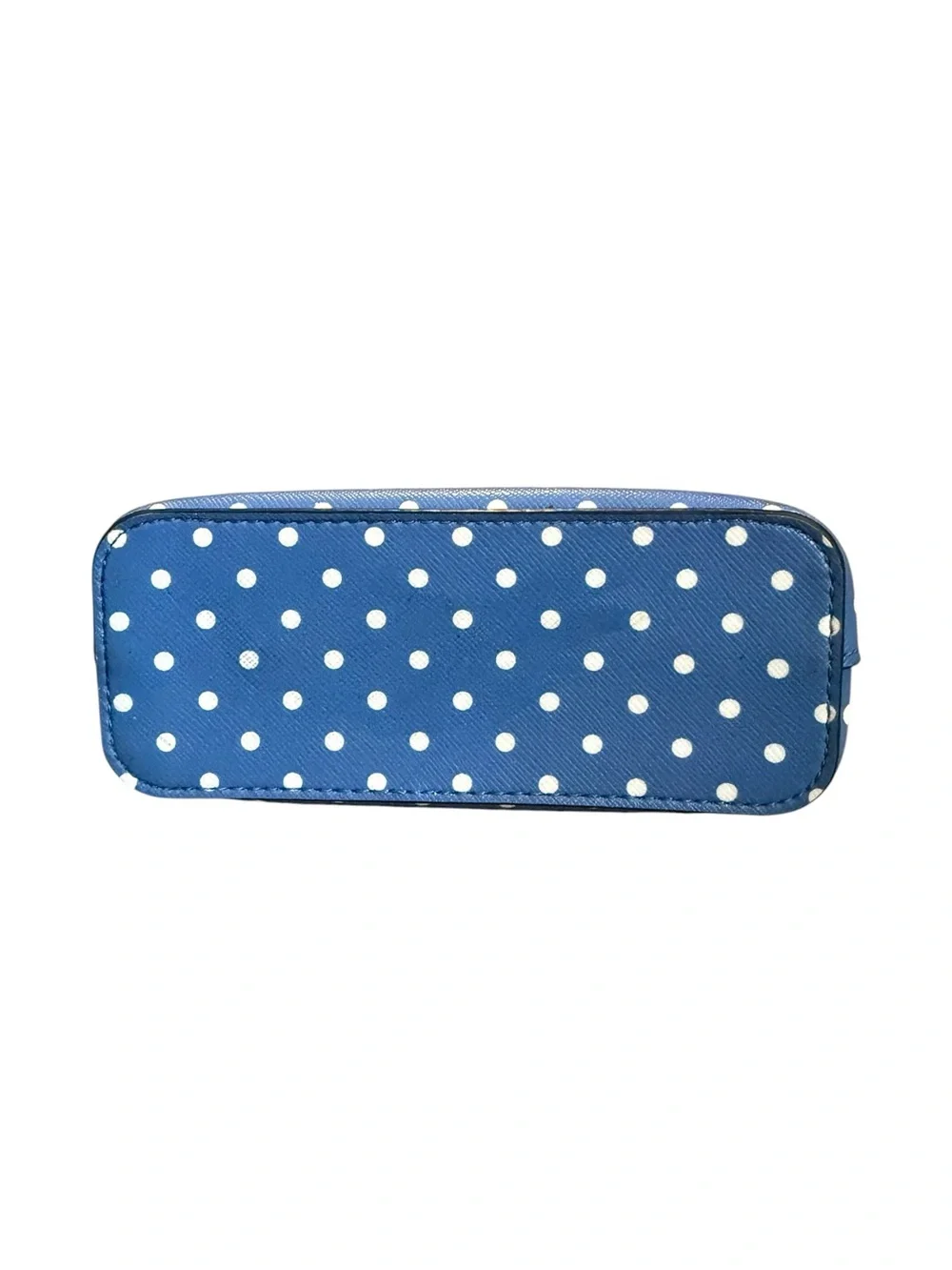 kate spade Blue & White Polka Dot Cosmetic Pouch